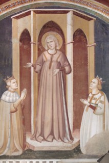 Fresco in the Church of Sant'Agostino, Fabriano