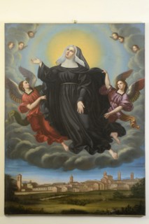 Painting located in the Monastero Beata Mattia in Matelica