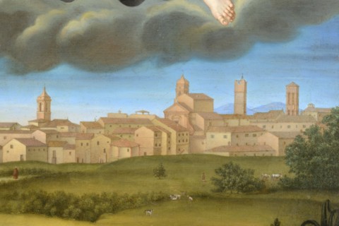 Painting located in the Monastero Beata Mattia in Matelica