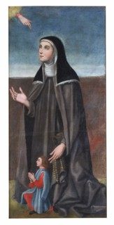 Painting located in the Monastero Beata Mattia in Matelica