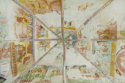 Fresco in the Church of San Francesco in Montegiorgio