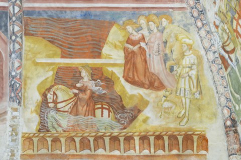 Fresco in the Church of San Francesco in Montegiorgio
