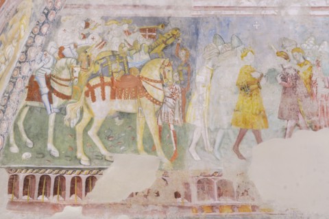 Fresco in the Church of San Francesco in Montegiorgio