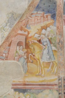 Fresco in the Church of San Francesco in Montegiorgio