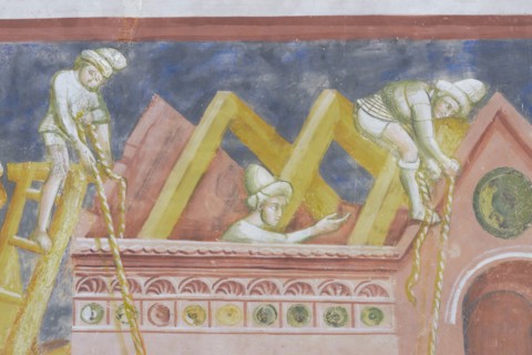 Fresco in the Church of San Francesco in Montegiorgio