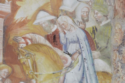 Fresco in the Church of San Francesco in Montegiorgio