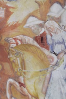 Fresco in the Church of San Francesco in Montegiorgio
