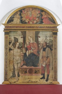 Work of art located in the Castle of the Ubaldini in Sassocorvaro