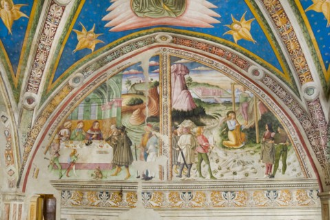 Frescoes of the Oratory of the Pilgrims in Assisi