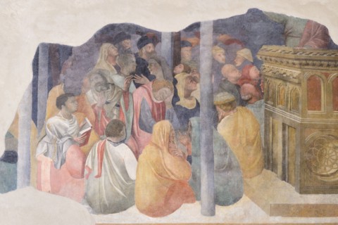 Frescoe of the Oratorio Santa Monica in Fermo