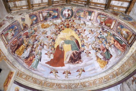 Lo Spagna, Coronation of the Virgin