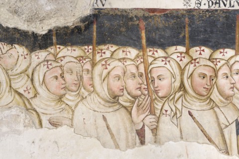 Fresco from the church of Santa Maria in Valle di Nera