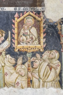Fresco from the church of Santa Maria in Valle di Nera