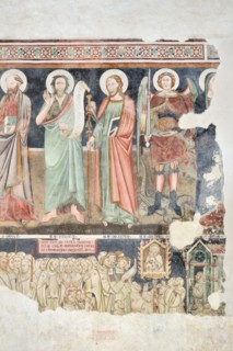 Fresco from the church of Santa Maria in Valle di Nera