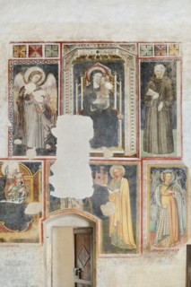 Fresco from the church of Santa Maria in Valle di Nera