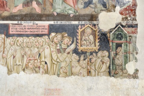 Fresco from the church of Santa Maria in Valle di Nera
