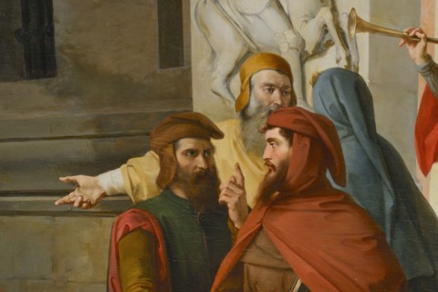 Francesco Podesti, The Gioramento degli Anconetani, oil on canvas, 1844-1847