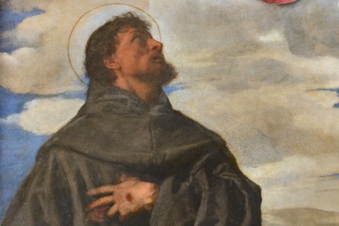 Tiziano Vecellio, Pala Gozzi (Madonna in Glory with Saints Francis and Biagio)