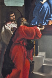 Lorenzo Lotto, Altarpiece of the Halberd