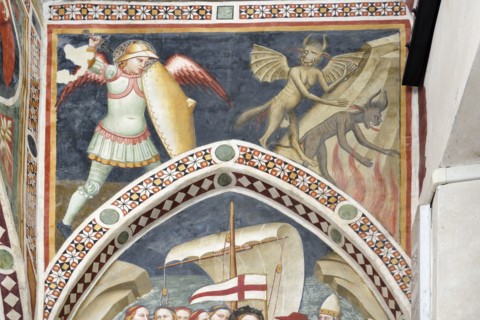 Fresco from the church of San Domenico in Fabriano