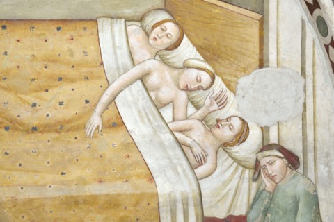 Fresco from the church of San Domenico in Fabriano