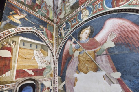 Fresco from the church of San Domenico in Fabriano