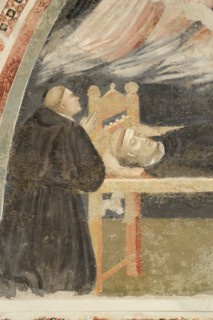 Fresco in the church of Sant'Agostino in Fabriano
