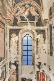 Fresco in the church of Sant'Agostino in Fabriano