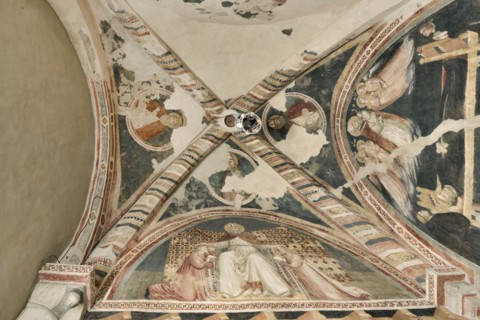 Fresco in the church of Sant'Agostino in Fabriano