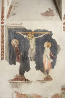 Fresco in the church of Sant'Agostino in Fabriano