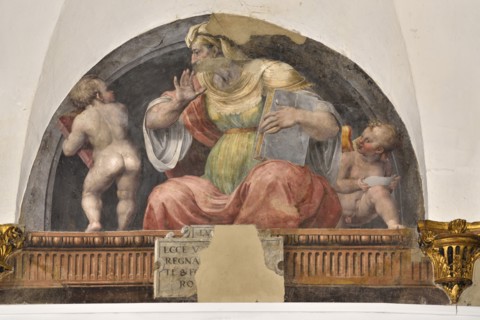 Fresco in the Corpus Domini Oratory in Urbania