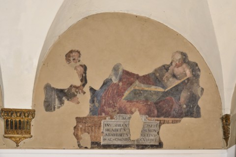 Fresco in the Corpus Domini Oratory in Urbania