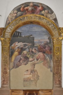Fresco in the Corpus Domini Oratory in Urbania