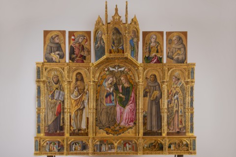 Vittore Crivelli, Polyptych of the Coronation
