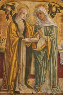 Vittore Crivelli, Triptych of the Visitation