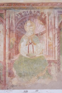 Fresco of the church of Santa Maria della Misericordia in Falconara Marittima