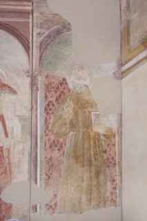 Fresco of the church of Santa Maria della Misericordia in Falconara Marittima