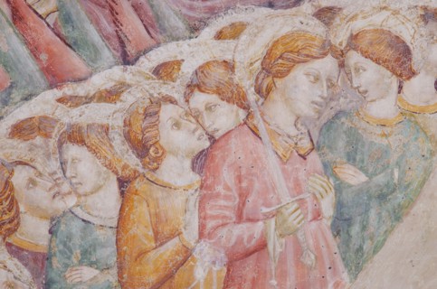 Fresco of the church of Santa Maria della Misericordia in Falconara Marittima