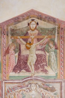Fresco of the church of Santa Maria della Misericordia in Falconara Marittima
