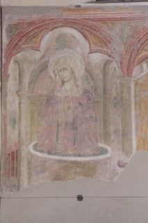 Fresco of the church of Santa Maria della Misericordia in Falconara Marittima