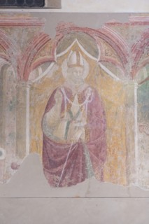Fresco of the church of Santa Maria della Misericordia in Falconara Marittima