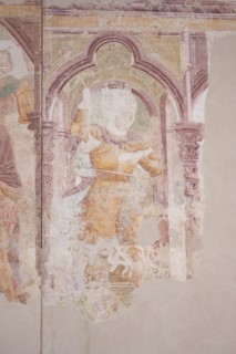 Fresco of the church of Santa Maria della Misericordia in Falconara Marittima