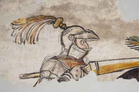 Frescoes in the Town Hall of Esanatoglia