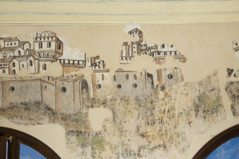 Frescoes in the Town Hall of Esanatoglia