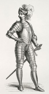 Knight in armour