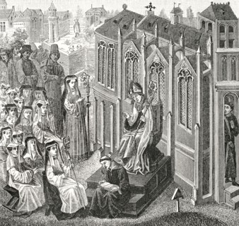 Foundation of the secular abbeys of Mons, Maubeuge and Nivelles