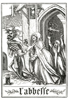 The Abbess visited by Death