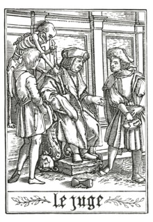 The Judge is visited by Death