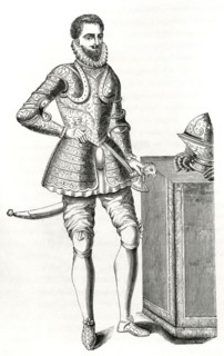 Late 16th century damascened armour