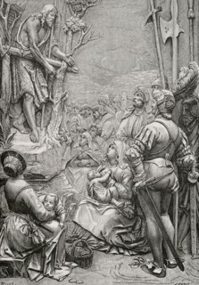 St John the Baptist preaching in the desert